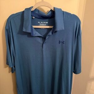 Under Armour Men's Polo in Deep Blue